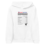 UMAC Nation Nutrition Facts Kids fleece hoodie