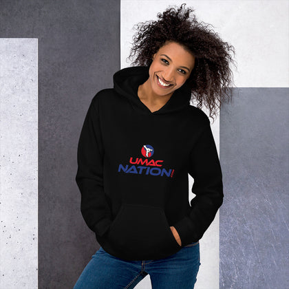 UMAC Nation Kick Like a Girl Hoodie